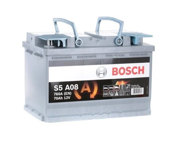 BATTERIE BOSCH S5 70AH, 760A, 0092S5A080 L3 start-stop
