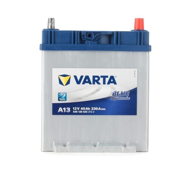 BATTERIE VARTA BLUE DYNAMIC 40AH, 330A, 5401250333132 A13 E2
