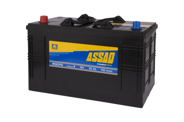 BATTERIE ASSAD TURBO PRO 750A, 112AH, M12P G/D – Image 2