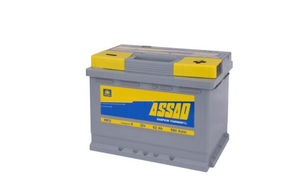 BATTERIE ASSAD SUPER TURBO TRUCK 560A, 62AH, MF2 D/G