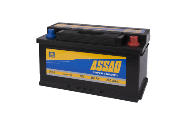 BATTERIE ASSAD SUPER TURBO TRUCK 740A, 82AH, MF4